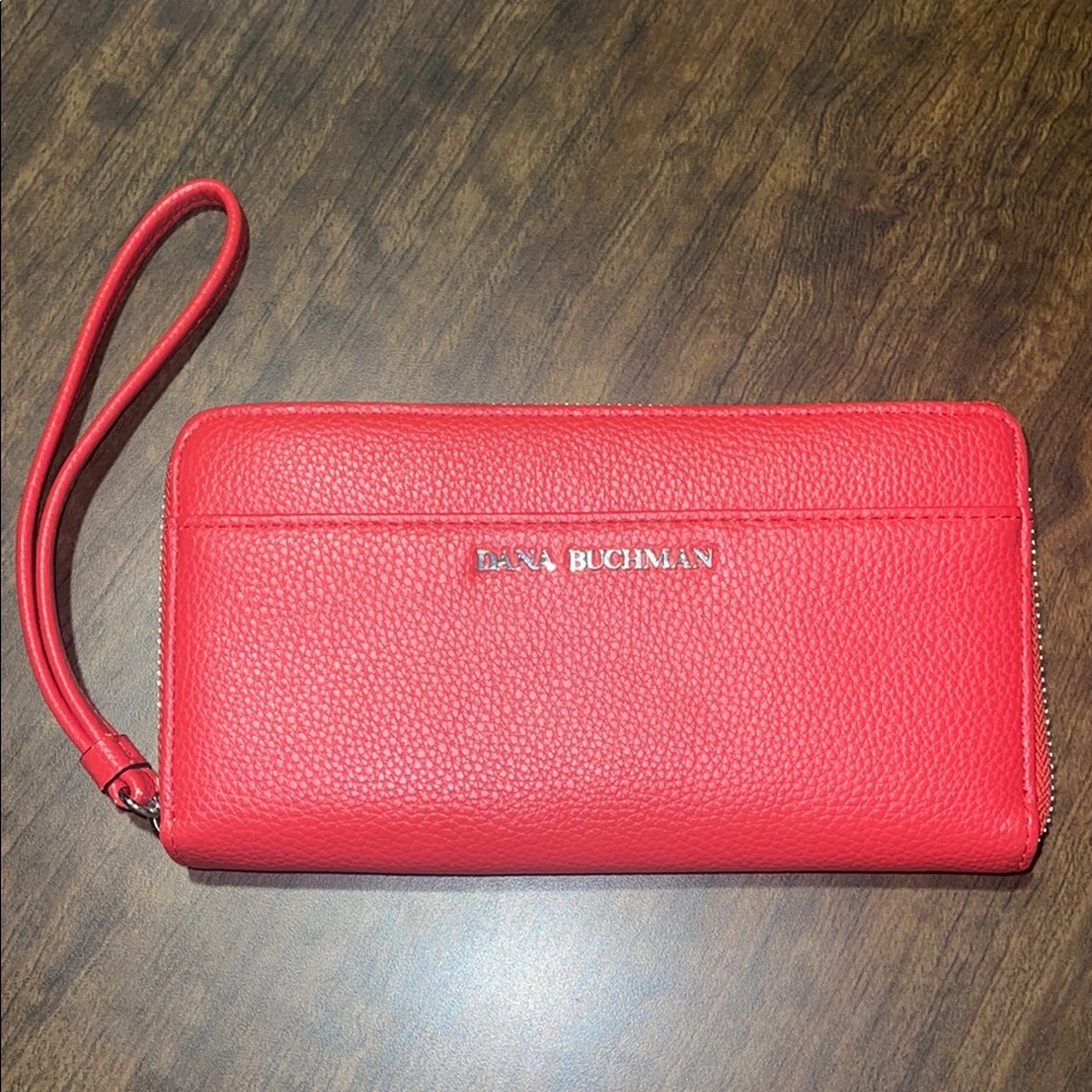 Dana Buchman Red Wristlet Wallet